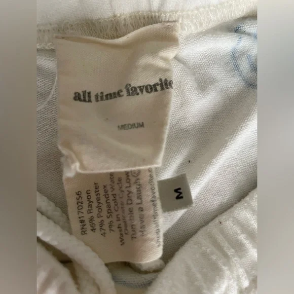 A.T.F All Time Favorite Malibu Smiley lounge set top pants M - Picture 4 of 7